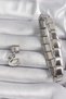 316L Steel Silver Color Hanging White Swan Model Nomination Charm - Tj-Bc1160 - 2