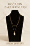 Pelot Gold Rectangle Cut Crystal Quartz Pendant