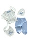 4-Piece Prince Embroidered Ribbon Best Bodysuit Set Models - 3