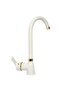 White Gold Intermittent Delta Kitchen Sink Faucet
