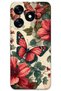 Tecno Spark 10C Compatible Butterfly Pattern Phone Case + Screen Protector - 5795