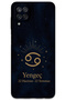Galaxy M12 Compatible Cancer Pattern Phone Case + Screen Protector - 5771