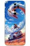 Xiaomi Redmi Note 8 Pro Compatible Car Pattern Phone Case + Screen Protector - 5764