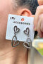 Dangle Heart Earrings - 3