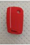 Vw Golf 7 Tiguan Polo T-Roc T-Cross Seat Skoda Switch Case with Honeycomb Pattern Red White - 2