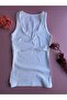 Luniva |   4-Piece V-Neck Chest Low-Cut Cotton Camisole Women's Undershirt 64E74 - 5