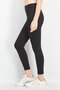 Women Sportswear Fit Full Leg Training Leggings, Black - 3