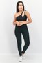 Women Sportswear Fit Training Leggings, Green - 3