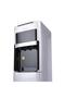 موزع مياه بلاتينيوم بتحميل سفلي مع قفل للأطفال، فضي وأسود، WD 8610 S - 3