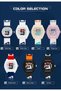 Women Men Sport Wristwatch Colorful Design Sanda 5 Series Unisex Watch Silicone Band - 5