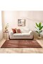 Plush Solid Soft Fur Rug Polyester Area Rug Floor Covering L230xW160cm-Light Brown - 6