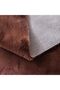 Plush Solid Soft Fur Rug Polyester Area Rug Floor Covering L230xW160cm-Light Brown - 2