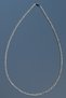 Steel Gourmet Chain Necklace 3 mm Silver Color |   No Tarnish, Unisex, 2 Years Warranty - 6