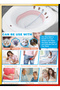Foldable Sitz Bath For Toilet Seat Soothes Hemorrhoids And Perineum Postpartum Care Pregnant Women - 3