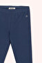 Baby Girl Navy Blue Tights - 3
