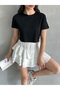 Women's Crew Neck Crop T-shirt - 3