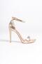 Platform Thin Heeled Single Strap Evening Dress Shoes Gold - Pirlx - 4