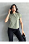 Women's Crew Neck Low Sleeve T-Shirt - 3