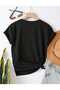 Flower Printed Stylish Trendy Design T-shirt - 3