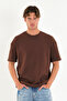 Blank Unisex Oversize Wide Cut T-Shirt 100% Cotton Thick Textured Crew Neck T-Shirt