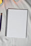 A5 Wing Themed Black Kraft Cover Notebook - Checkered Notebook - 60 Sheets (120 Pages) 15X21 cm - 2
