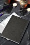 A5 Butterfly Pattern Black Kraft Cover Notebook - Daily Planner - 45 Sheets (90 Sheets) 15X21 cm - 5