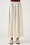 Women's Long Ayrobin Skirt 8050 - Cream - 4
