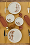 Lantern Tree 18 Piece Ceramic Breakfast Set 6-Person Breakfast Set Luxury Ceramic - 2