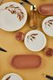 Lantern Tree 18 Piece Ceramic Breakfast Set 6-Person Breakfast Set Luxury Ceramic - 3