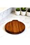 Wooden Round Cutting Board - Presentation Stand - Round Presentation Stand - - 2