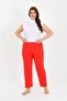 Women's Cotton Plus Size Bottom Pajamas Red 27560