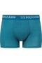 U.S. Polo Assn. Men's Printed-Navy Blue-Green 3-Piece Boxer 80515 - 4