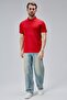 Men's Standard Fit Cotton Soft Texture Cool Waffle Fabric Polo Neck T-Shirt - 2