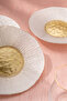 Golden 6-Person Glass Cake Set 21 cm - 5