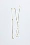 Women's White Heart Waterway Bracelet and Shahmeran Set - Gold Color - (with Surprise Gift) - 5