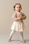 Baby Girl Skirted Set with Tights Gift - 2