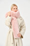 Thick Soft Furry Scarf, Winter Warm Plush Camisole Neck Collar