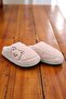 Women's Dust Pink House Slippers, Thick Sole Slippers That Don'T Make Sound - 4