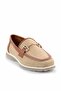 Beige Tan Straw Women's Loafer Shoes01225092628 - 3
