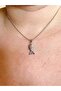 Orange Eyed Fish Steel Luck Necklace - 2