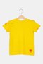 Tricou casual, galben