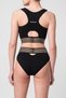 Black Bustier Top, XL - 2