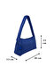 Women's Shoulder Bag from Freya Series - Navy Blue Maxi - 4