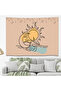 Sea Wave Sun Moon Mandala Bohemian Wallcloth Carpet Art Wall Decoration Decorative Tapestry - 2