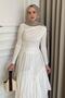 Drape Bluz Beyaz - 2