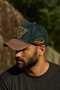 Men's Denim Sports Hat – Letter W Embroidery Detail, Adjustable, Outdoor Style - 2