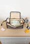 Patterned Baby Stroller Bag |   Black-Beige Organizer |   Compatible with All Baby Cars - 3