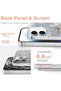 iPhone 12/12 Pro Case Shiny Holographic Butterfly Pattern Shock-Absorbing Camera Protection Silicone - 2