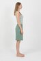 Women's Thick Strap Cotton Combed Shorts Crop Suit Watergreen 3636 - 6