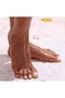 Şahmeran Foot Is Not Blackened Steel and Suitable for Use in the Sea and Pool Gold